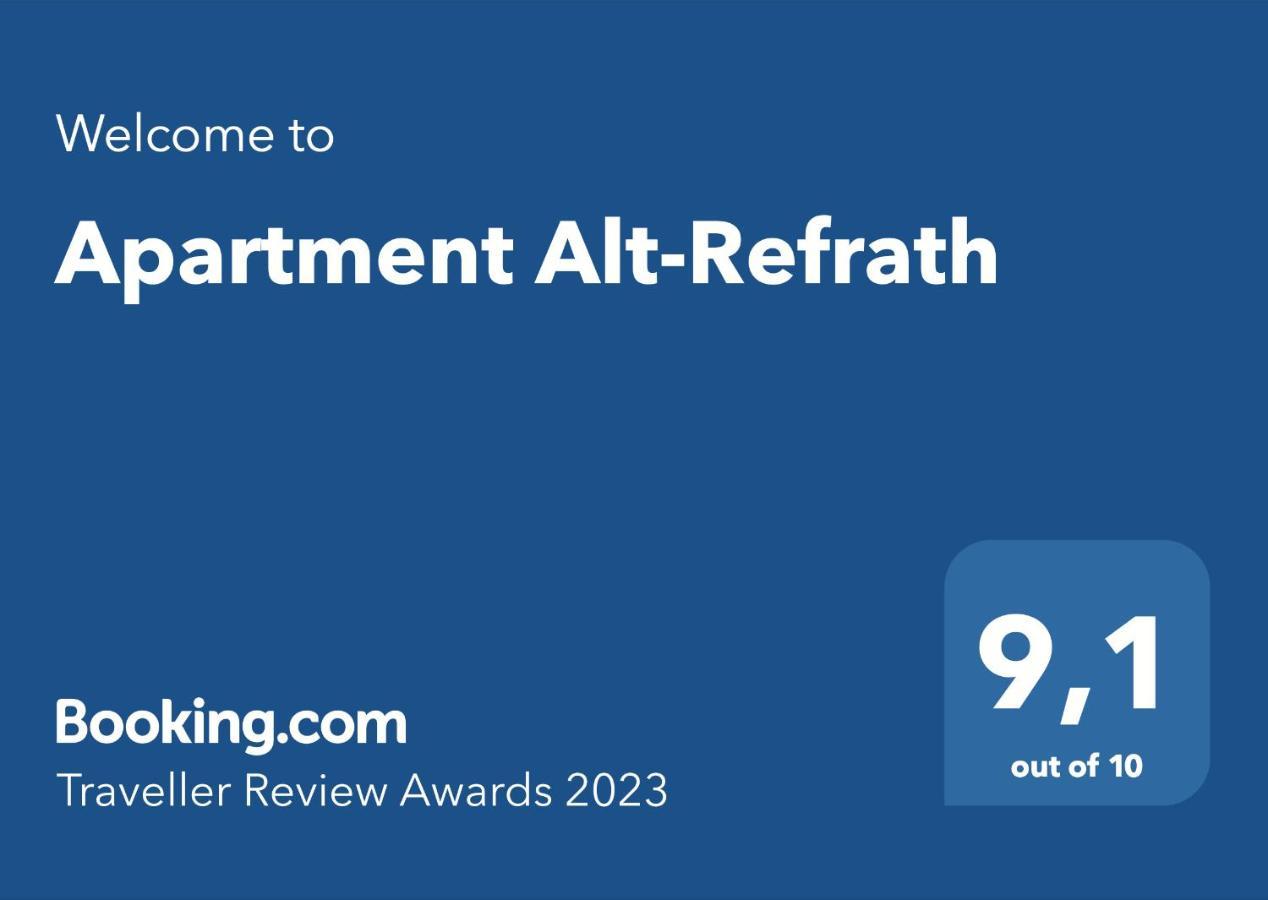 ברגיש גלאדבך Apartment Alt-Refrath מראה חיצוני תמונה